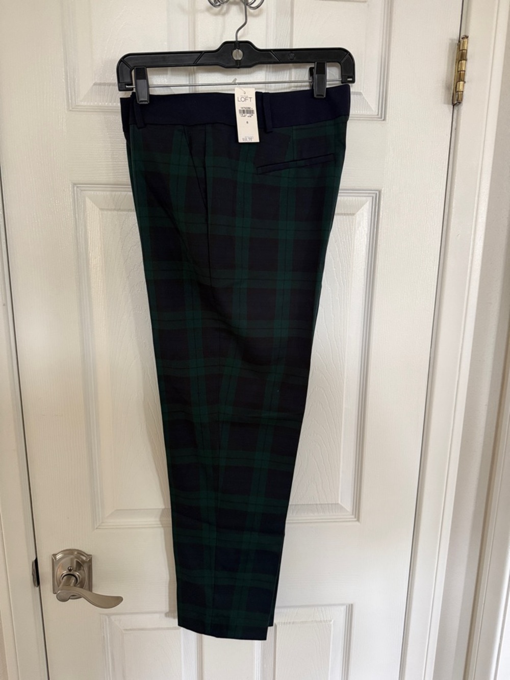 LOFT Women’s Blackwatch Plaid Dress Pants